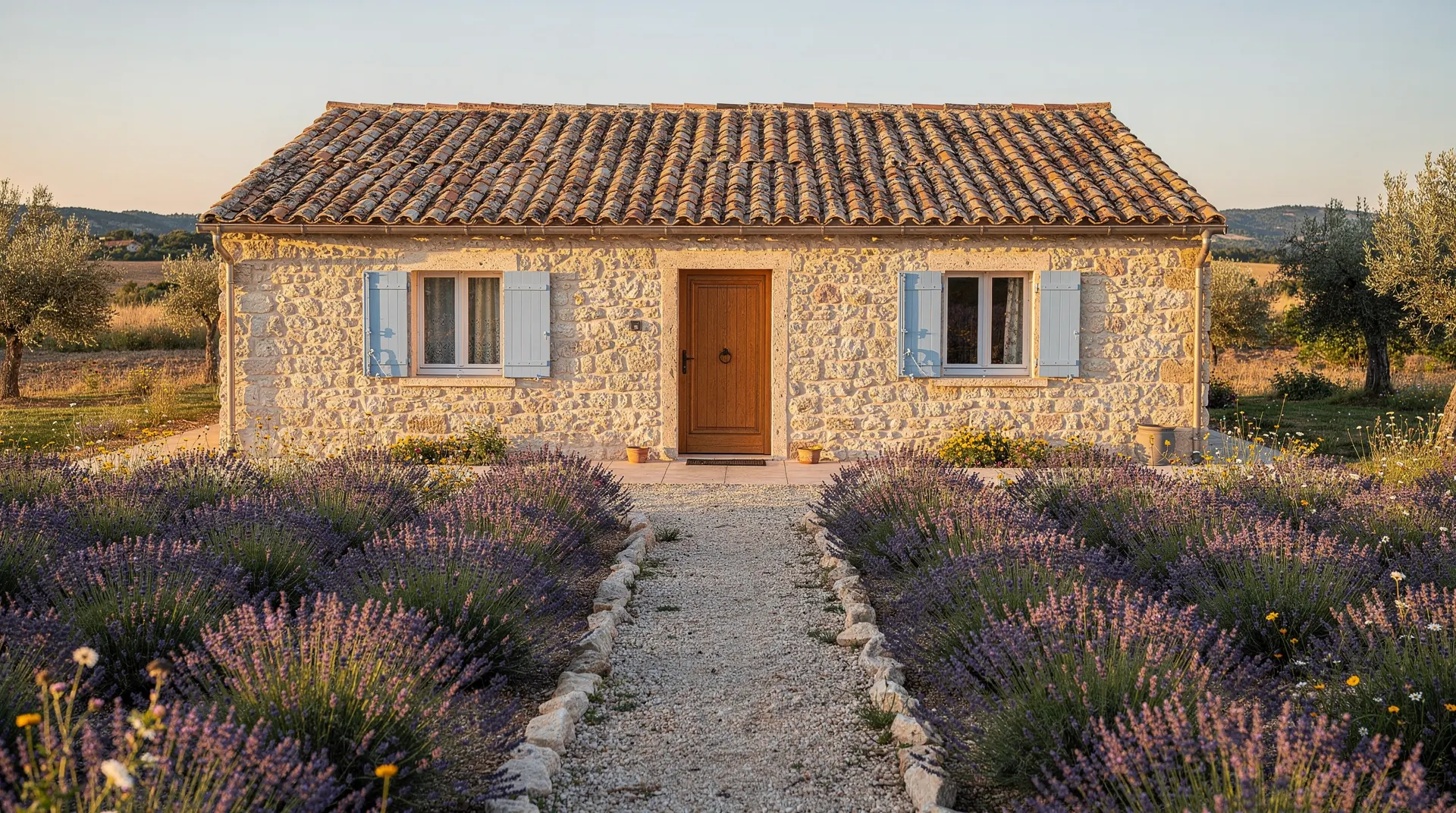 Maison provençale typique de 100 m²
