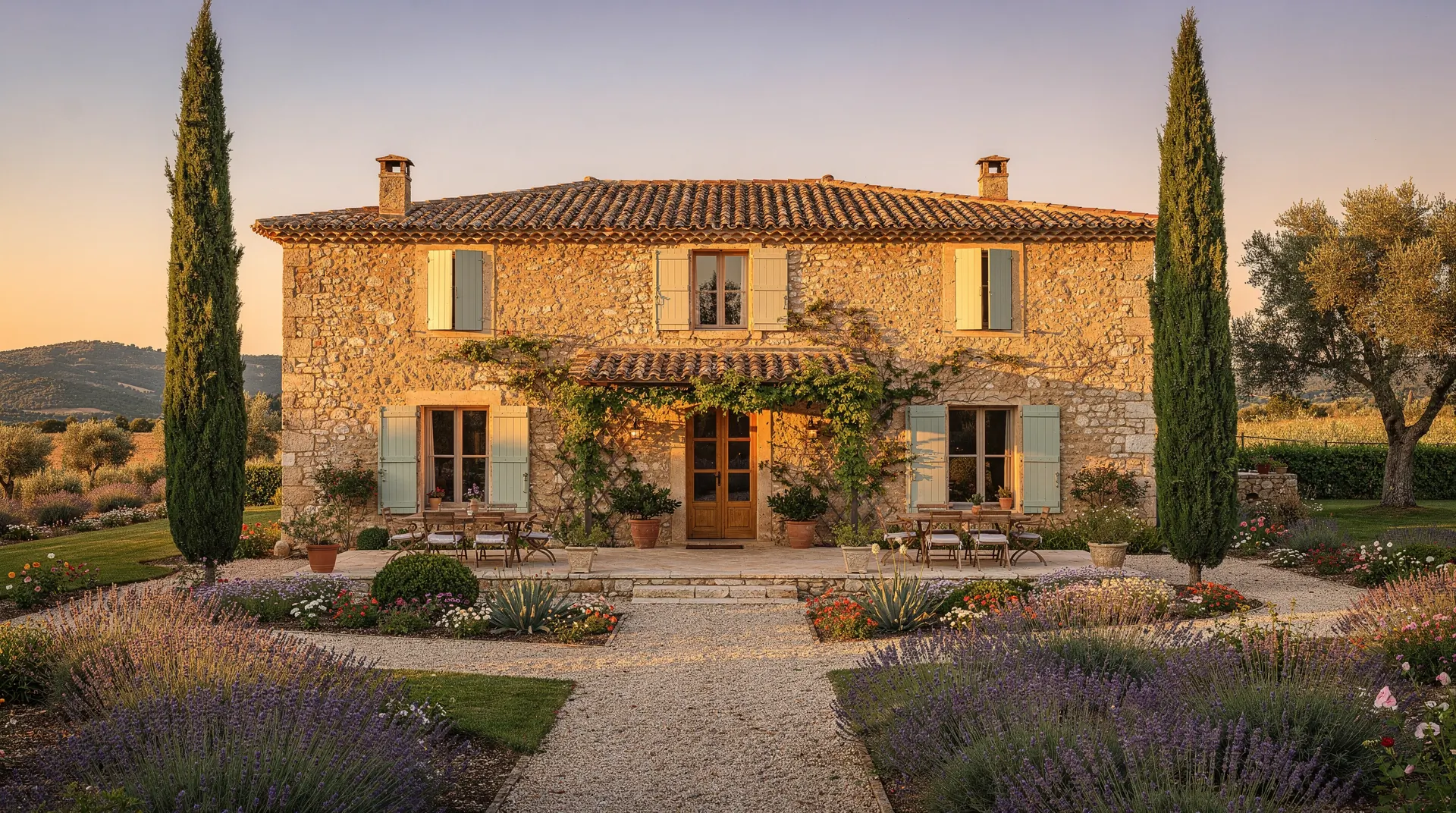 Maison provençale typique de 150 m²