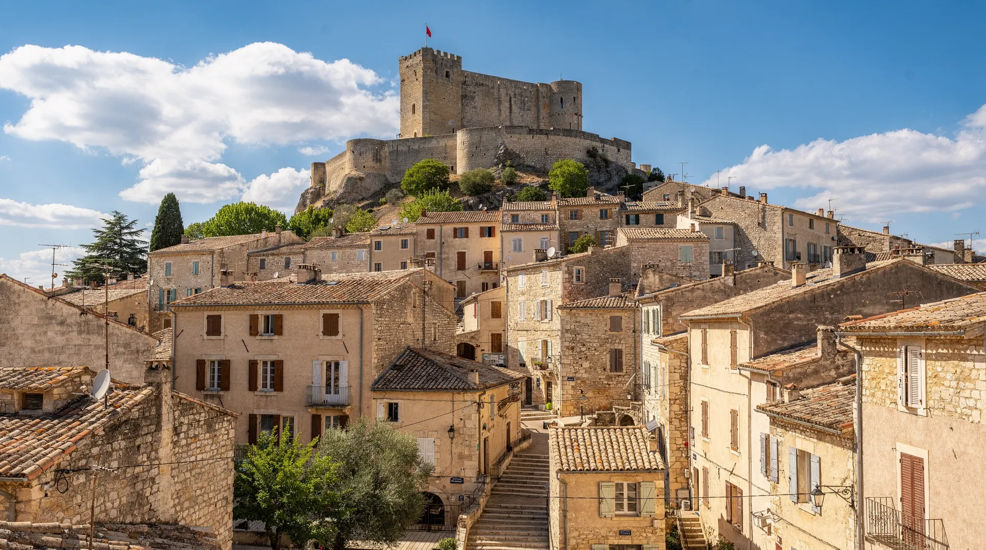 Vue de Forcalquier