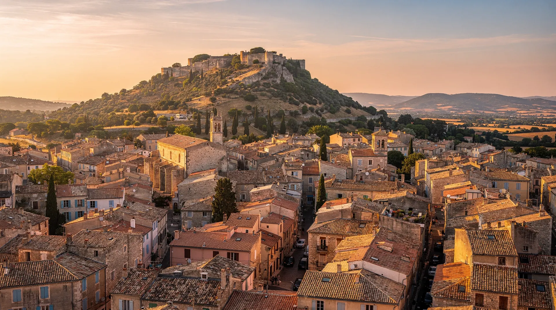 Vue de Manosque